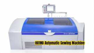 HX180 स्वचालित सिलाई मशीन का वर्कफ़्लो