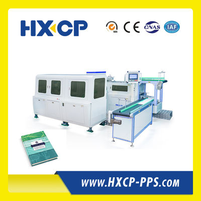 HX360 नोटबुक सॉफ्टकवर हार्डकवर केसिंग-इन मशीन संयुक्त बनाने नई स्थिति फ्लैट डिजाइन बाध्यकारी मशीन