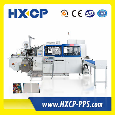 HX60 PLUS सभी अनुप्रयोगों के लिए उच्च गति और विश्वसनीय हार्डकवर केस बनाने की मशीन