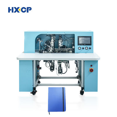 HX18B सेमी ऑटो नोटबुक लोचदार बैंड फिक्सिंग मशीन सॉफ्टकवर हार्डकवर बाइंडिंग पोस्टप्रेस विनिर्माण बाइबिल मैनुअलफैक्टरी मूल्य