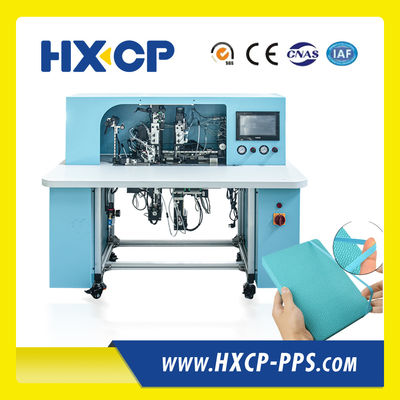 HX18B सेमी ऑटो नोटबुक लोचदार स्ट्रिंग लागू बैंड फिक्सिंग मशीन नोटबुक लोचदार बैंड फिक्सिंग 2025 सर्वश्रेष्ठ बुकबाइंडिंग मशीन पीएलसी