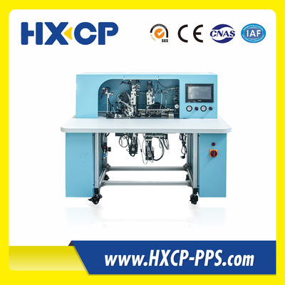 HX18B अर्ध-स्वचालित नोटबुक सम्मिलन पंचिंग मशीन लोचदार बैंड फिक्सिंग पीएलसी कोर घटकों सम्मिलन डायरी