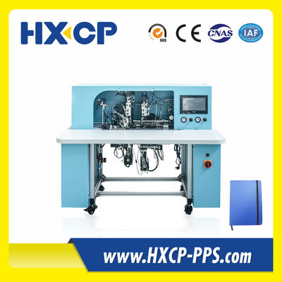 बहुमुखी HX18B सेमी ऑटो नोटबुक लोचदार बैंड फिक्सिंग मशीन 1300×1200×1600 L×W×H और अनुप्रयोगों की एक विस्तृत श्रृंखला के लिए