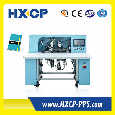 HX18B सेमी ऑटो नोटबुक लोचदार स्ट्रिंग लागू बैंड फिक्सिंग मशीन सॉफ्टकवर नोटबुक बाइबिल नोटबुक