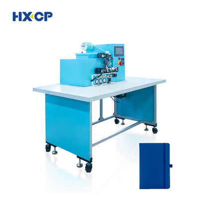 HX20EPL अर्ध-स्वचालित लोचदार पेन लूप लागू करने वाली मशीन नई नोटबुक डायरी हार्डकवर केस बनाने के बाद प्रेस उपकरण गोंद पेन धारक