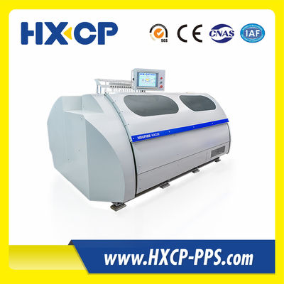 HX220 नई स्वचालित पोस्ट-प्रेस सिलाई मशीन उच्च उत्पादकता कोर मोटर असर पीएलसी घटकों के साथ मरने काटने