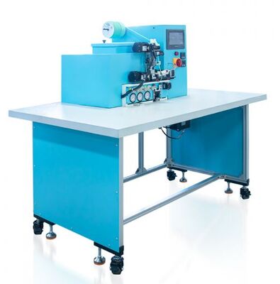 HX20EPL सेमी ऑटो लोचदार पेन लूप लागू करने वाली मशीन 1000-1200pcs/h की क्षमता के साथ गर्म पिघल गोंद का उपयोग