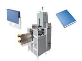 Semi Auto Cover Casing In Machine auto presses, creases, and delivers finished books, greatly saving labor.