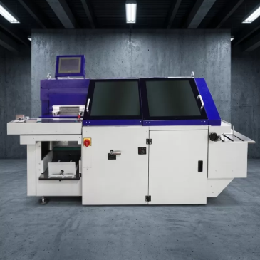 HX500PB1 डिजिटल पोस्ट प्रेस इनलाइन ट्रिमर और टेम्पलेट मेमोरी के साथ